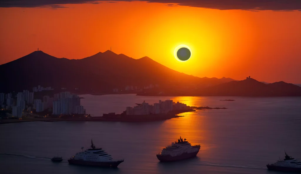 ¡Mazatlán 2024 Testigo Del Eclipse Total De Sol!